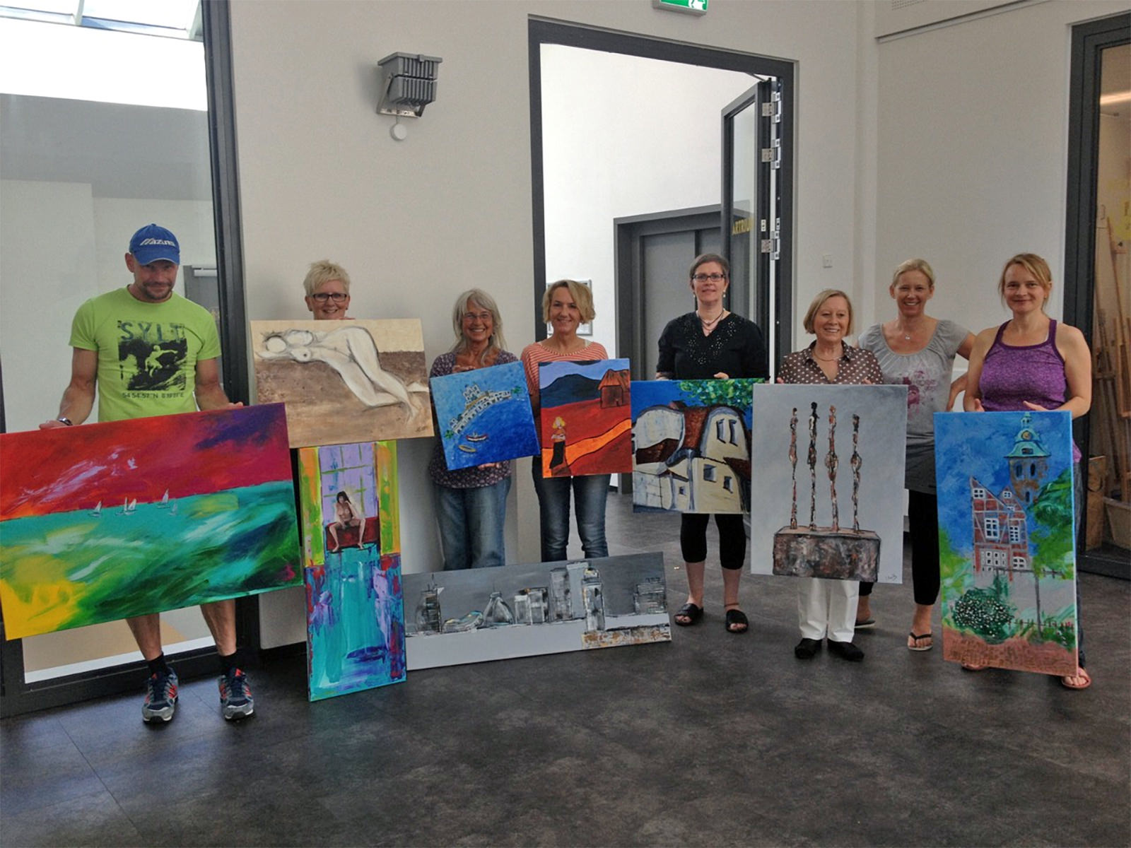 Malkurse für Gruppen bei Karin Greife