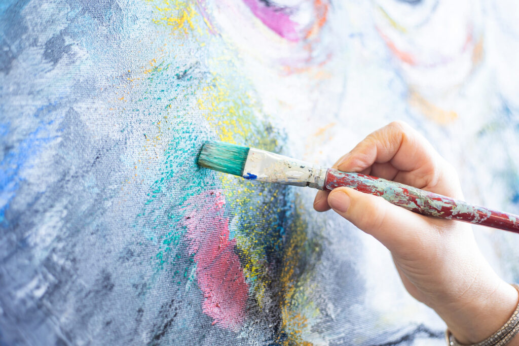 Pinselführung Karin Greife