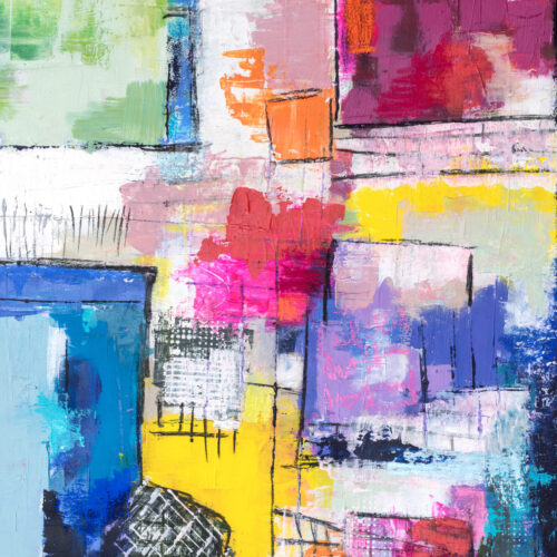Abstrakte Kunst, abstrakte Malerei, Originalgemälde und Kunstdruck