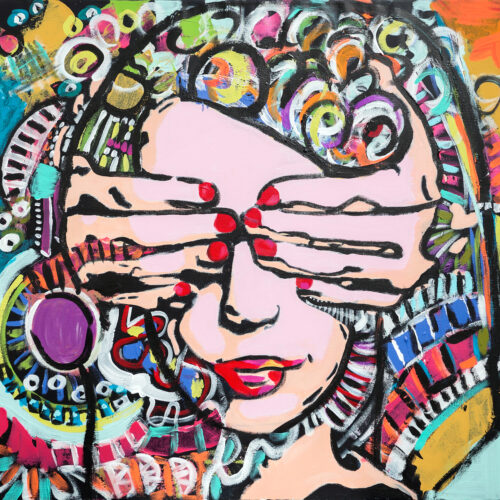 Gemälde The Way I Am - Cross My Mind