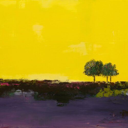 Gemälde "Sommerlicher Spaziergang durch die Lüneburger Heide I"