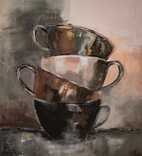 Gemälde After Coffee I