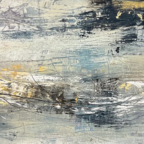 Gemälde "Anker legen nach dem Sturm"