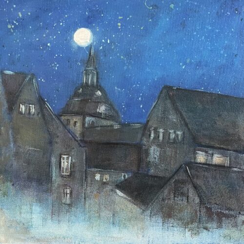 Gemälde "Lüne-Mond"