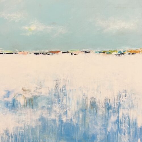 Gemälde „Winter am Meer“