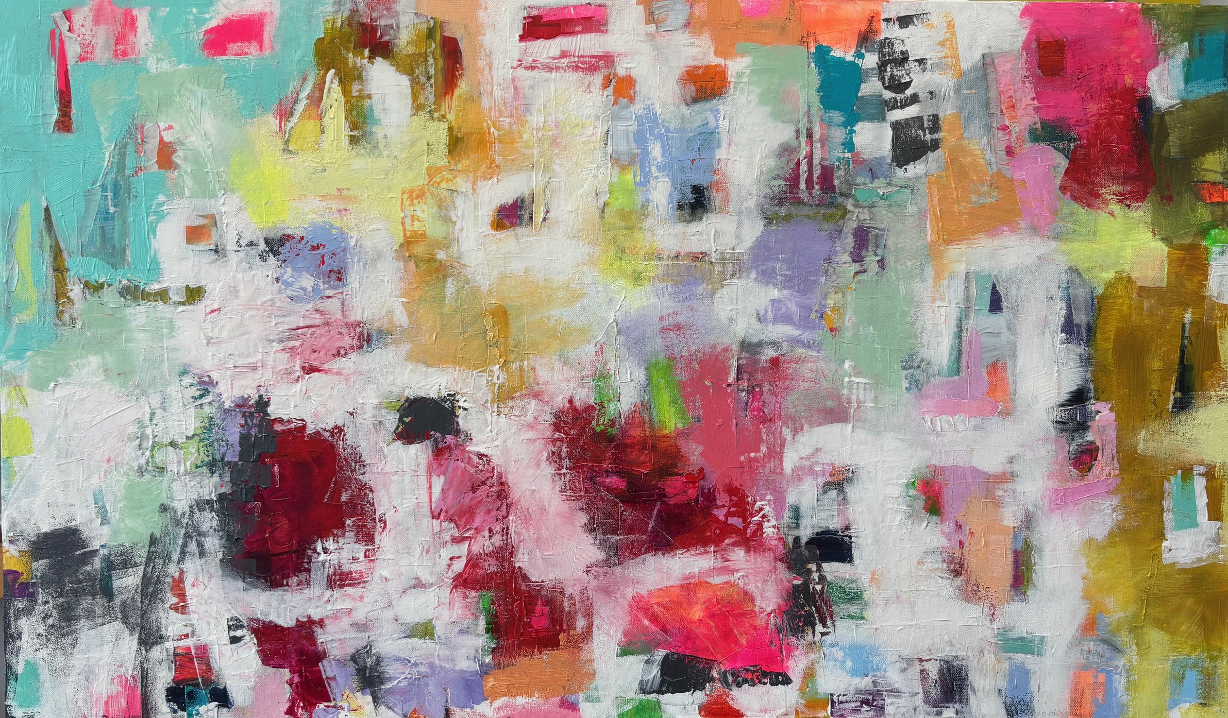 Gemälde "On the Beach"