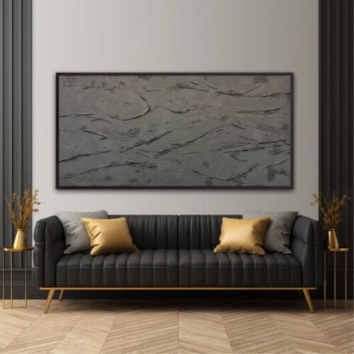 Gemälde Black is Back von Karin Greife