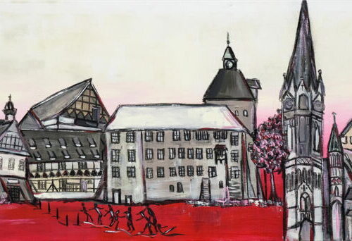 Kunstdruck Loveboard Winsen von Karin Greife