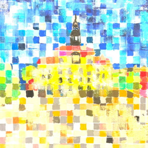 Kunstdruck Vorm Rathaus