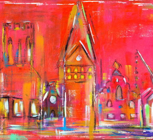 Kunstdruck Lüneburg Zweiteiler Teil 2 von Karin Greife